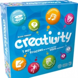 Soyez créatifs ! Creativity, c’est LE jeu d’ambiance par équipe !