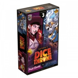 Dice Throne est un jeu compétitif ou en équipe, proposant des combats