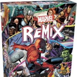 Dans Marvel: Remix, vous devez assembler la main de 7 cartes au score le plus élevé possible. À chaque tour, vous piochez des ca
