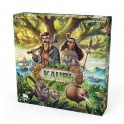 Dans Kauri, chaque joueur incarne l’une des 4 factions proposées et va tenter de se faire une place dans l’histoire. Le Kauri, a