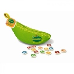 Bienvenue dans le Monde de Bananagrams !  Le jeu pour éveiller lenfant dès 5 ans autour des lettres, des mots et de la lecture