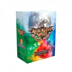 Acier Chantant est une extension pour le jeu Arackhan Wars contenant 76 cartes, dont 61 inédites, pour chacune des 4 factions :