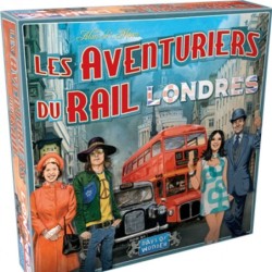 Bienvenue à Londres !  Dans la lignée des Aventuriers du Rail : New York, voici la version londonienne !  Bienvenue dans Londre