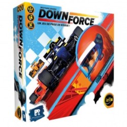 Un jeu de course mais pas seulement ! Dans Downforce, vous essayez d’être le plus riche. Pour cela, enchérissez à coup de millio