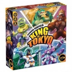 Avec King of Tokyo, Richard Garfield nous offre un jeu fou pour 2 à 6 joueurs dans lequel vous allez incarner des monstres mutan