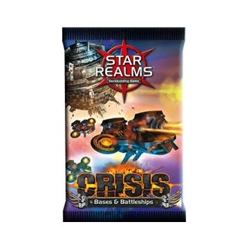 Sachet de 12 cartes... Le booster Bases et Vaisseaux est un paquet de 12 cartes de l'extension Crisis pour Star Realms.