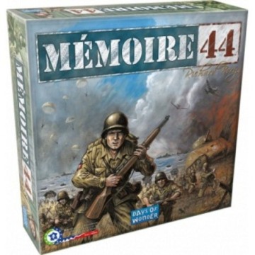 Mémoire 44 est un jeu de stratégie accessible à tous ! Son système de cartes et de plateau permet à tous les joueurs de rejouer