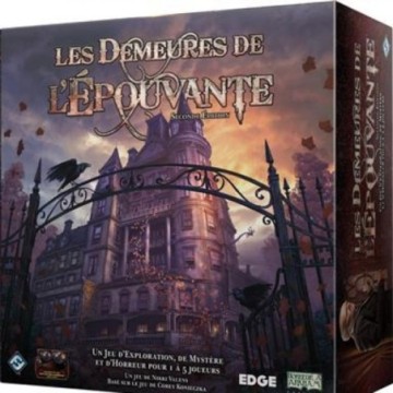 Entrez-y, et laissez-y votre santé mentale… Les Demeures de l’Épouvante est un jeu de plateau coopératif d’horreur et d’enquête