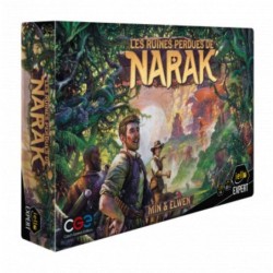 Les Ruines de Narak est un jeu IELLO EXPERT dans lequel les joueurs doivent tenter de marquer davantage de points que leurs adve
