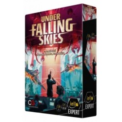 Under Falling Skies est un jeu solo qui invite le joueur à incarner la défense terrienne contre l’attaque extraterrestre. À cha