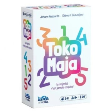 Toko Maja est un jeu de cartes simple, fun, stratégique, familial et addictif. Il combine la collection de cartes, le gain de ma