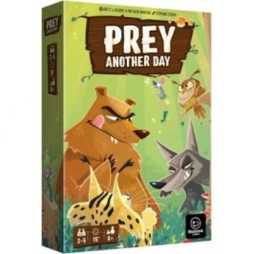 Dans la forêt impitoyable, les gros mangent les petits. Ours, Loup, Lynx, Hibou et Souris partent en chasse ! Choisissez votre p