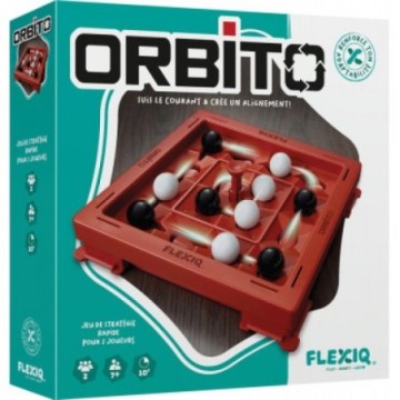 Orbito est un jeu de stratégie rigolo, rapide et guide pour deux joueurs ! Alignez 4 billes de votre couleur horizontalement, ve