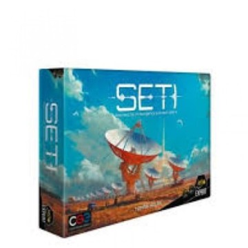 SETI: À la Recherche de la Vie Extraterrestre, un eurogame pour 1 à 4 joueurs, vous dirigez une institution scientifique chargée