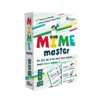 Mime Master, c’est le jeu où il ne faut pas mimer…. Mais faire mimer ! Le jeu d’ambiance qui révolutionne les jeux de mimes, pou
