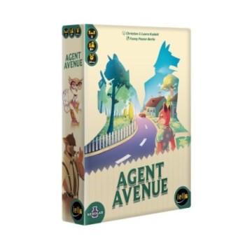 Agent Avenue est un jeu de cartes compétitif pour 2 joueurs qui combine le bluff, course et collection. Incarnez des espions à l