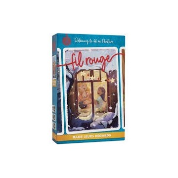 Chaque joueur reçoit une partie des cartes qui composent l’histoire. Une carte, elle, est placée dans une frise au centre de la