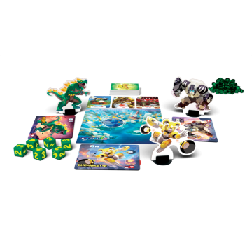 "King of Tokyo: Origins" est conçu pour 2 à 4 joueurs, chacun prenant le rôle d'un monstre puissant. L'objectif est simple : dev