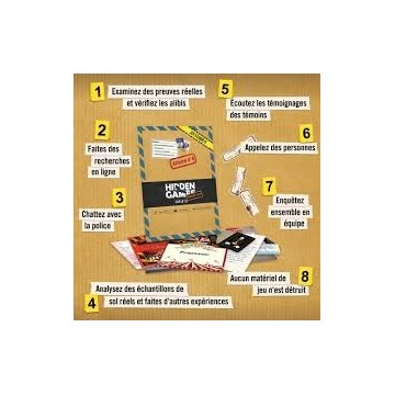 Devenez de véritables enquêteurs! Vous jouez tous ensemble,...