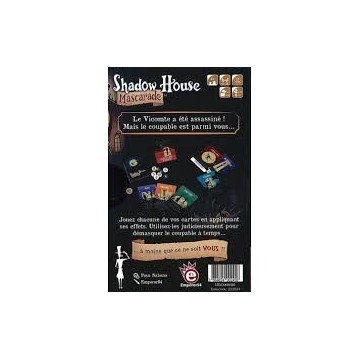 Le vicomte Shadow a été assassiné ! Dans ce jeu de cartes au...
