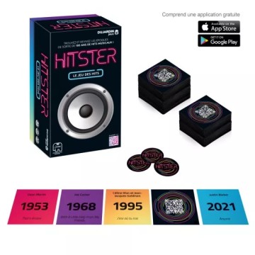 Trouvez et revivez les époques de sortie de 100 ans de hits musicaux !