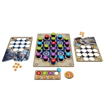 Les mortels ont les Echecs pour challenger leur intellect. Les magiciennes ont « Mystria ».  Ce n’est pas simplement un jeu, mai