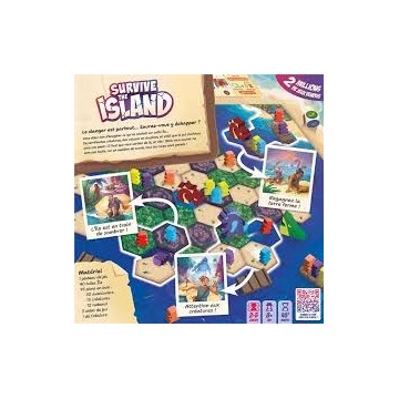Dans ce jeu palpitant, les joueurs tentent de s’échapper d’une île en perdition avec le plus de trésors possible… Mais attention