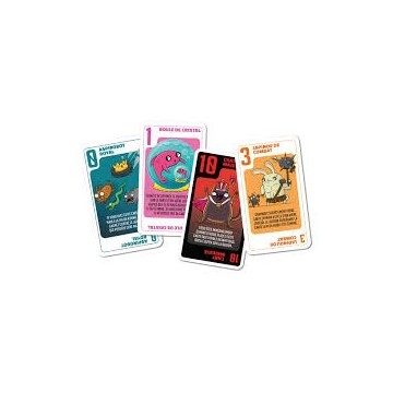 Exploding Kittens revisite Love Letter ! Vous avez toujours une carte en main. A votre tour piochez une nouvelle carte. Choisiss