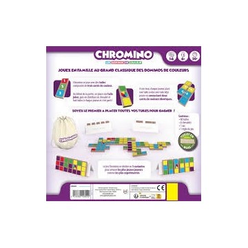Mettez de la couleur dans votre vie avec la meilleure alternative aux dominos classiques ! Chromino est de retour dans cette nou