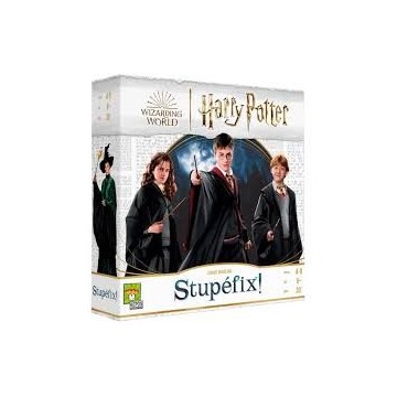 Ouvrez la boîte de Stupéfix!… Et devenez un élève de Poudlard. Dans ce jeu d’ambiance de Ludovic Maublanc, vous devrez gagner un