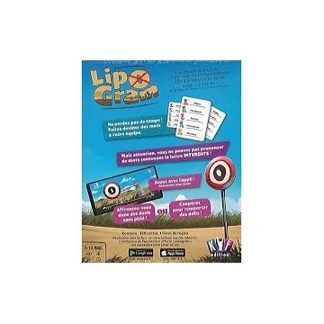 Happy Hippo !  Lipogram, c’est plus qu’un « simple » jeu d’ambiance et de mots : c’est l’expérience la plus fun qu’on puisse fai