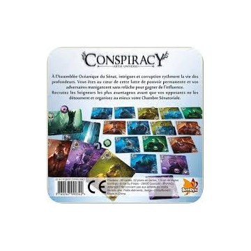 Retrouvez l’univers d’Abyss dans un nouveau jeu à part entière ! Intrigues, corruption et jeux d’influence sont au cœur des part