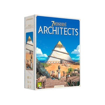 Votre postérité se joue maintenant !  7 Wonders Architects est un nouveau jeu indépendant dans l’univers de 7 Wonders !