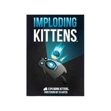 Chatmikazes en vue !  Imploding Kittens c’est toujours de l’humour, des chats explosifs et des parties rapides, funs et déjantée
