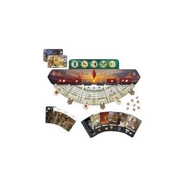 Trafic d’influence à deux ! Voici une nouvelle extension pour le best-seller des jeux à deux : 7 Wonders Duel – Agora !  Elle me