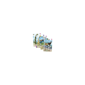 Prenez de la hauteur avec cette extension de 36 cartes pour Forêt Mixte qui vous emmène à la montagne. Deux nouveaux arbres, le