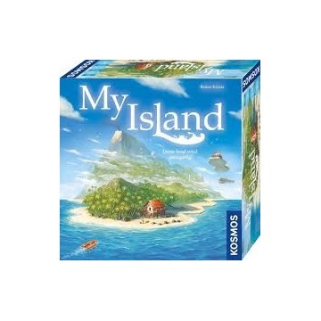 My Island est un jeu de société évolutif legacy, ce qui signifie que le jeu évolue au fil du temps et que de nouveaux éléments s
