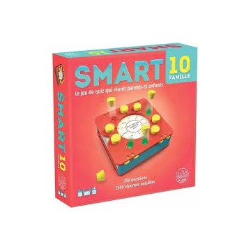 Tout le monde sait quelque chose mais personne ne sait tout ! Smart10 famille, le jeu qui réunit adultes et enfants.