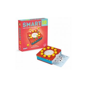 Tout le monde sait quelque chose mais personne ne sait tout ! Smart10 famille, le jeu qui réunit adultes et enfants.