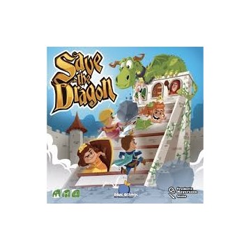 Gravissez l’imposant escalier du donjon pour sauver ce pauvre dragon !