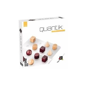 Avec Quantik, un seul point de règle suffit à mettre au défi votre esprit logique et tactique : une pure abstraction.