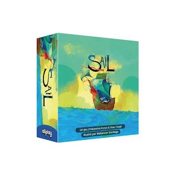 Sail est un jeu de plis coopératif pour 2 joueurs, où chacun doit essayer de deviner les intentions de son coéquipier au moment