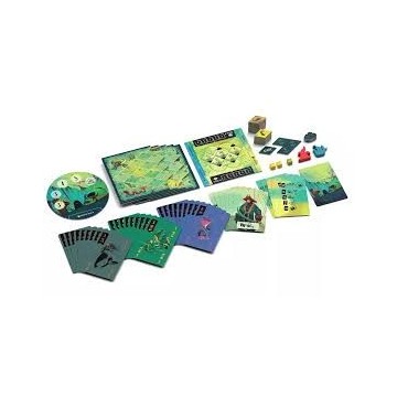 Sail est un jeu de plis coopératif pour 2 joueurs, où chacun doit essayer de deviner les intentions de son coéquipier au moment