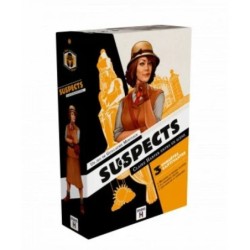 Suspects est une série de jeu d’enquêtes avec des règles minimales, et centrée sur les personnages à la manière des romans d’Aga