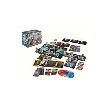 Suite indépendante du célèbre Gloomhaven, Frosthaven est un jeu de combat tactique sans dés et coopératif. Incarnez des mercenai