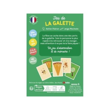 Le Jeu de la Galette est un jeu d'observation et de mémoire dans lequel vous devrez vous partager différentes parts de galette e
