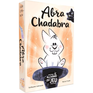 Abra Chadabra est un jeu de cartes familial où vous allez devoir prendre tous les risques pour obtenir votre diplôme de sorcelle
