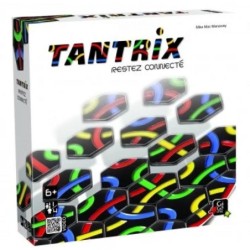 En solitaire, Tantrix est un casse-tête évolutif qui vous promet des heures de réflexion. En collectif, chacun tente de former l
