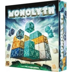 Dans Monolyth, chaque joueur bâtit son propre monolithe de pierres, en utilisant des polyominos 3D. Ils créent des assemblages d