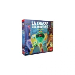 La Chasse aux monstres est un jeu de mémoire coopératif.  Pendant la nuit, des monstres sortent de sous le lit de l'enfant. Pour